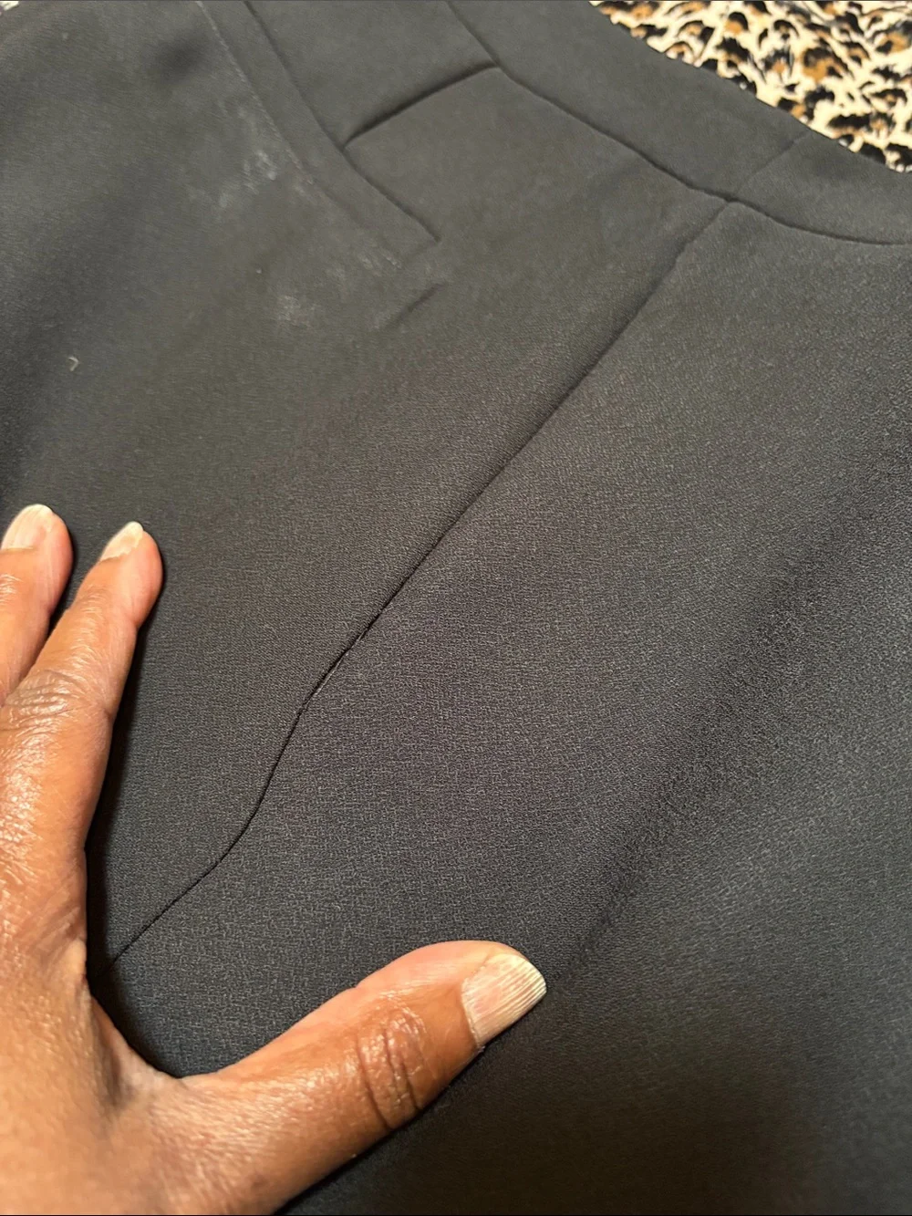 Rockport Black Midi Pencil Skirt - Sleek Professional Design